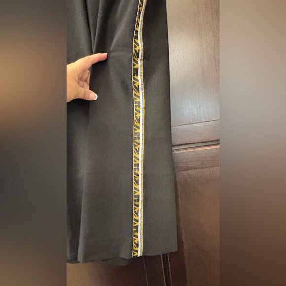 Zara Logo tuxedo pants cropped EUC - Picture 4 of 12